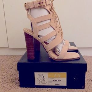 Gorgeous NEVER WORN Lace up sandals!!